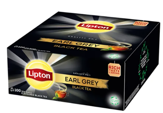 Lipton Earl Gray 100poser 160g