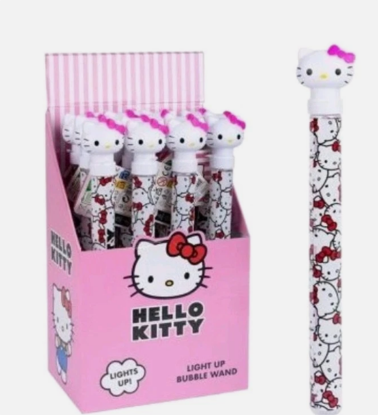 Hello Kitty Light Up Bubble Wand
