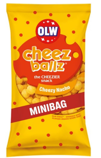 OLW Cheez Balls Cheezy Nacho 65g