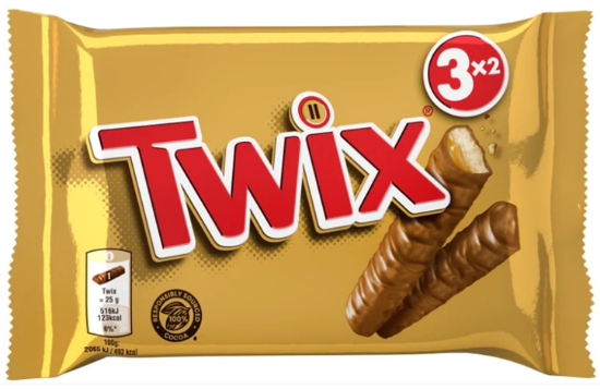Twix 3pk 150g
