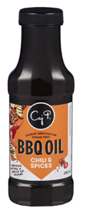 Caj P. BBQ Oil Chili & Spices 250ml