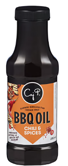 Caj P. BBQ Oil Chili & Spices 250ml