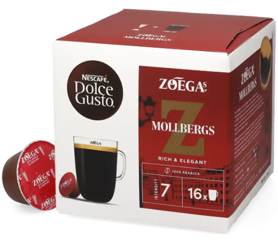 Dolce Gusto Mollbergs 16 Kapsler
