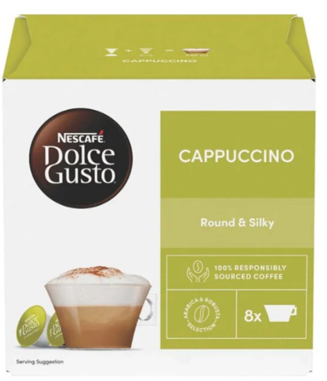 Dolce Gusto Cappuccino 8 Kopper