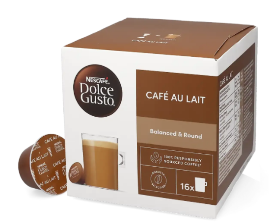 Dolce Gusto Cafe Au Lait 16 Kapsler