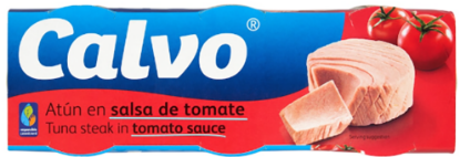 Tunfisk I Tomatsaus Calvo 3X80g