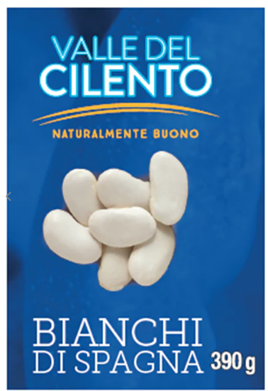 Hvite Bønner Valle Del Cilento 390G