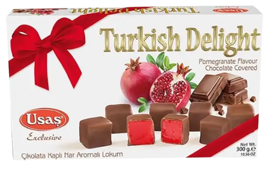 Turkish Delight Granateple Sjokolade 300g