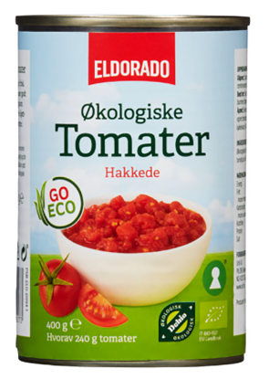 Hakkede Tomater øko 400g