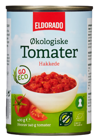 Hakkede Tomater øko 400g