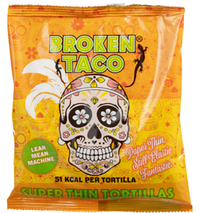 Broken Taco Thin Tortillas 160g