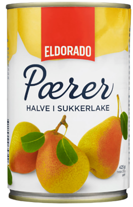 Pærer Halve I Sukkerlake 425g