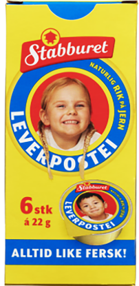 Leverpostei 6x22g