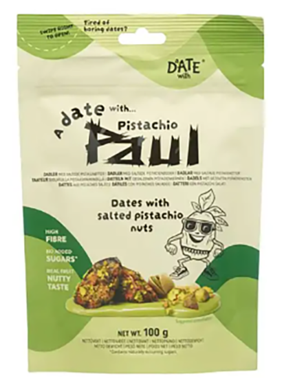 A Date Pistasj Dadler 100g