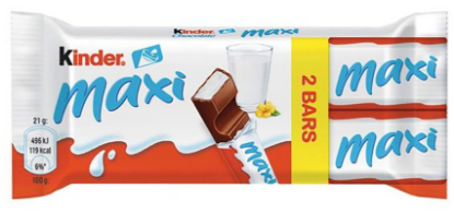 Kinder Maxi 2pk 43g