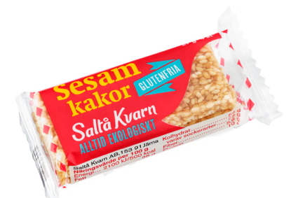 Sesamkaker Øko 27g Saltå Kvarn