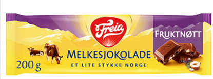 Fruktnøtt 200g