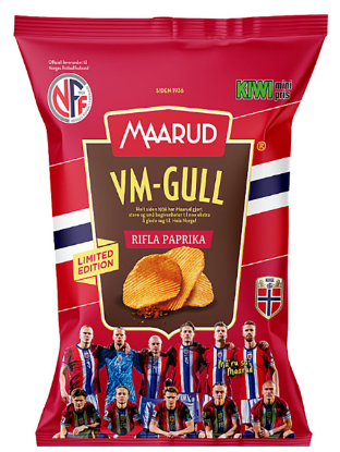 Maarud VM-Gull Paprika 200g