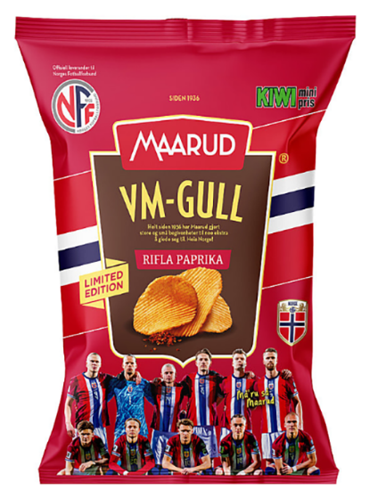 Maarud VM-Gull Paprika 200g