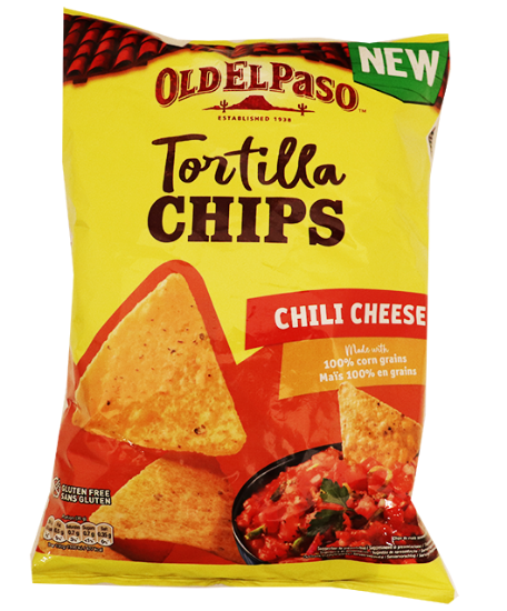 Tortilla Chips Chili Cheese 170g OEP