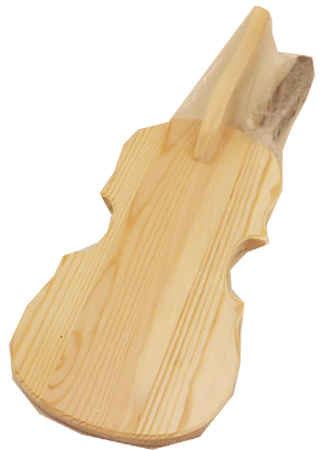 Trefjøl Fele Med Kniv
