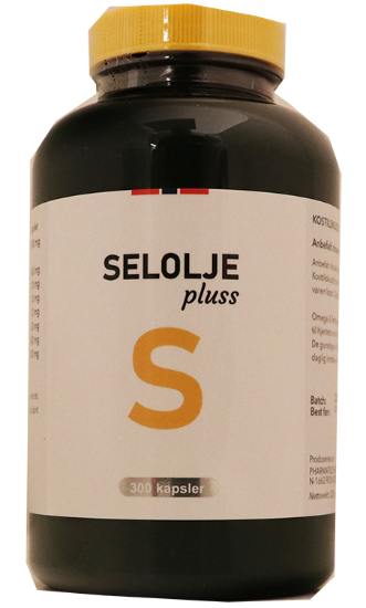 Selolje Pluss 300kapsler