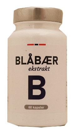 Blåbær Ekstrakt 60 Kapsler