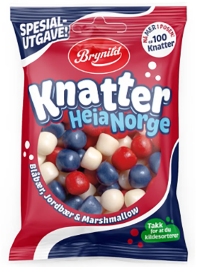 Knatter Heia Norge 100g