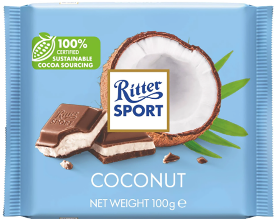 Ritter Sport Coconut 100g
