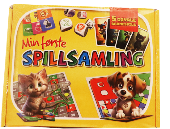Min Første Spillsamling Koffert