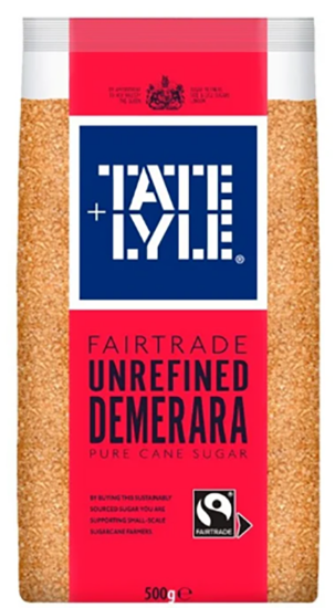 Demerara Urrafinert Rørsukker 500g