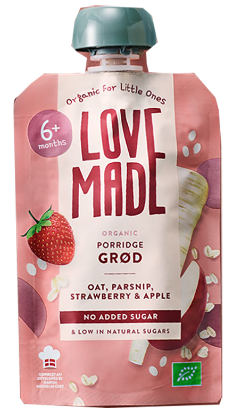 Grøt Strawberry Love Made 100g
