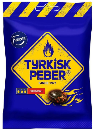 Tyrkisk Peber 120 g, Fazer