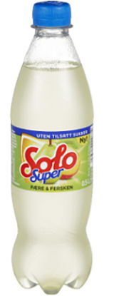 Solo Super Pære & Fersken 0,5l