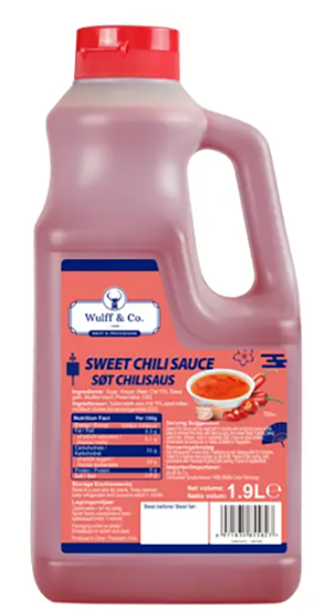 Sweet Chili Sauce Wulff 1,9l