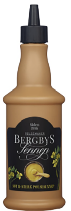Bergbys Sennep Sterk & Søt 460g
