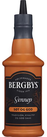 Bergbys Sennep Søt & God 510g