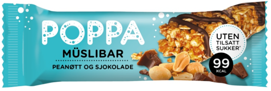 Muslibar Peanøtt & Sjokolade 25g