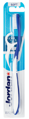 Jordan tannbørste soft m/ flosser