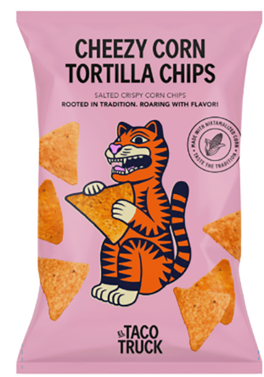 Cheezy Corn Tortilla Chips 185g