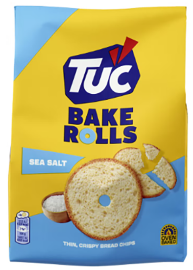 Tuc Bake Rolls Sea Salt 150g