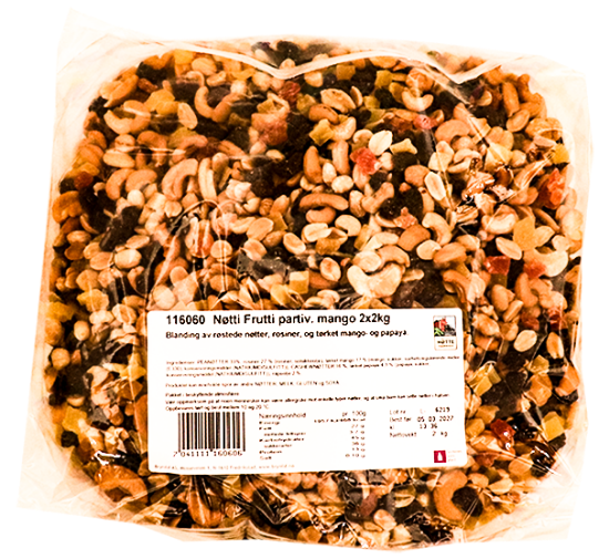 Nøtti Frutti Mango 2kg