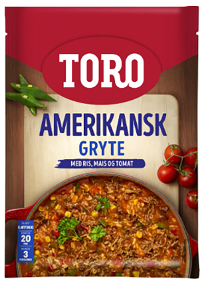 Amerikansk Gryte Toro 187g