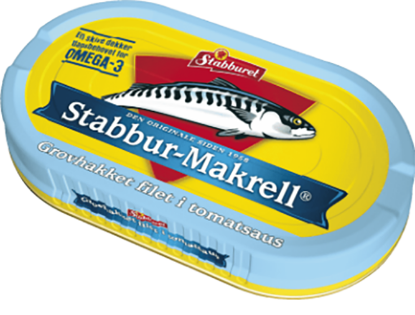 Stabbur Makrell Grovhakket 170g