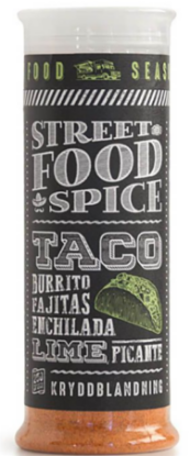 Taco Lime Picante Krydderblanding 250g