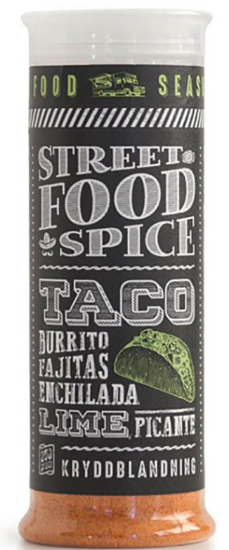Taco Lime Picante Krydderblanding 250g