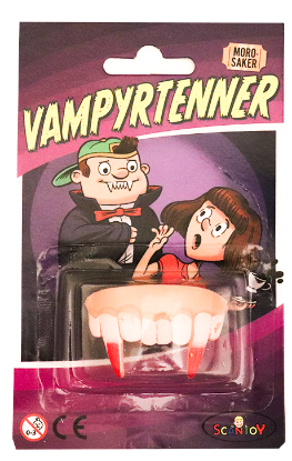 Vampyrtenner 1stk