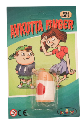 Avkutta Finger 1stk