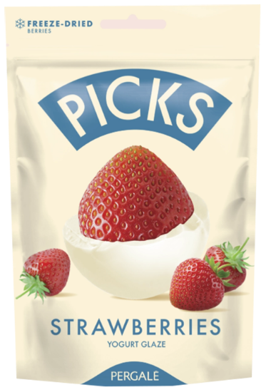 Picks Strawberry Yogurt Glaze 90g