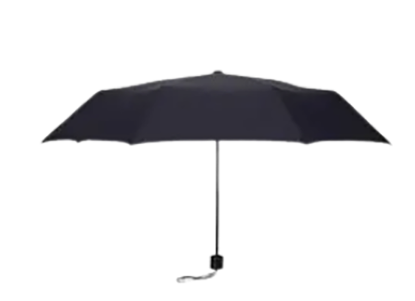 Sort Paraply 94cm